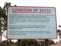 Chapman’s Peak Drive: Condition of Entry